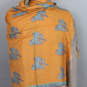 Ikat Boti Stole/ Fine Wool Pashmina Stole Pure cashmere multi colour scarf/stole/shawl/ wrap/ pashmina.