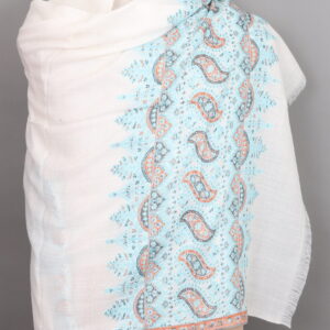 Mix Design Fine Wool Stole/ Fine Wool Pashmina Stole Pure cashmere multi colour scarf/stole/shawl/ wrap/ pashmina.