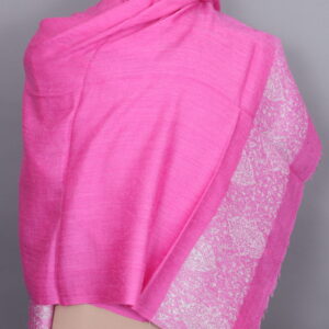Pure Wool Glitter Stole/ Fine Wool Pashmina Stole Pure cashmere multi colour scarf/stole/shawl/ wrap/ pashmina.