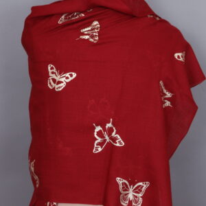 Fine Wool Foil Stole/ Fine Wool Pashmina Stole Pure cashmere multi colour scarf/stole/shawl/ wrap/ pashmina.