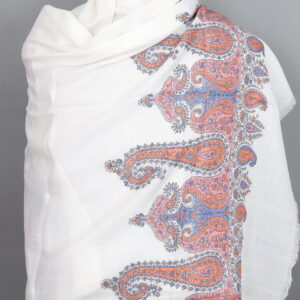 Mix Design Fine Wool Stole/ Fine Wool Pashmina Stole Pure cashmere multi colour scarf/stole/shawl/ wrap/ pashmina.
