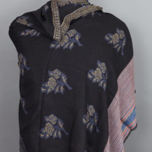 Ikat Boti Stole/ Fine Wool Pashmina Stole Pure cashmere multi colour scarf/stole/shawl/ wrap/ pashmina.