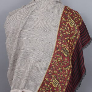 Kani Palla Fish Wool Stole/ Fine Wool Pashmina Stole Pure cashmere multi colour scarf/stole/shawl/ wrap/ pashmina.