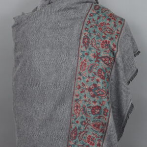 Kani Palla Fish Wool Stole/ Fine Wool Pashmina Stole Pure cashmere multi colour scarf/stole/shawl/ wrap/ pashmina.